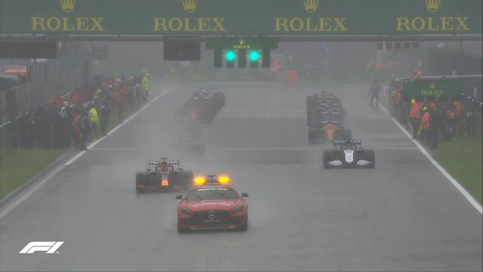 Fórmula 1: Verstappen vence GP da Bélgica em corrida com quatro voltas