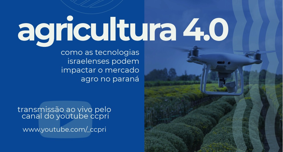 Impacto da agricultura 4.0 no Paraná é tema de evento que acontece neste mês