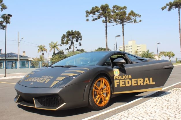 Lamborghini do Rei do Bitcoin será usada como viatura pela PF; veja fotos