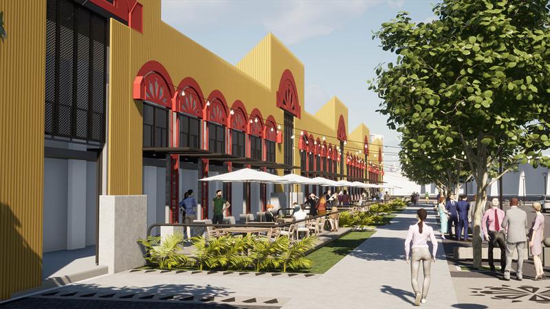 Mercado Municipal de Curitiba vai ganhar revitalização com boulevard e mesas externas