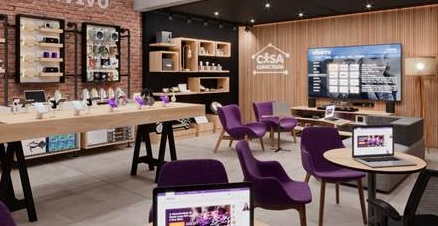 Empresa inaugura nova loja com espaço para clientes experimentarem serviços