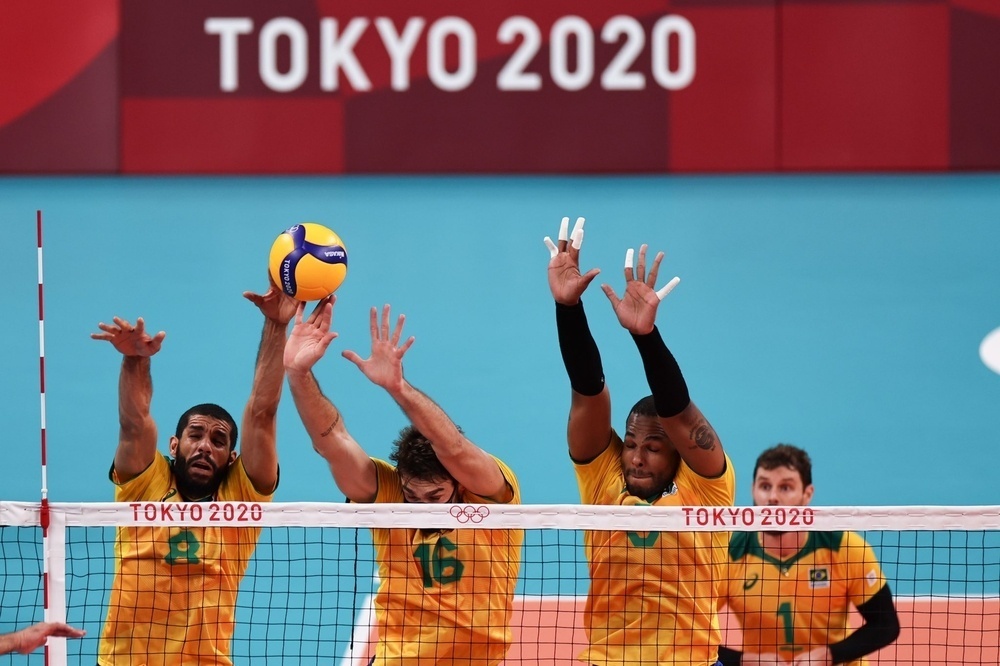 vôlei seleção masculina brasil japão olimpíadas