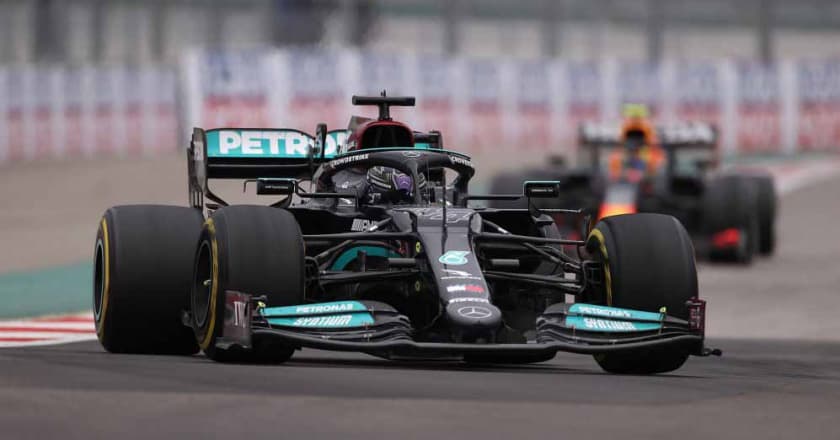 Fórmula 1 GP Rússia Hamilton vence
