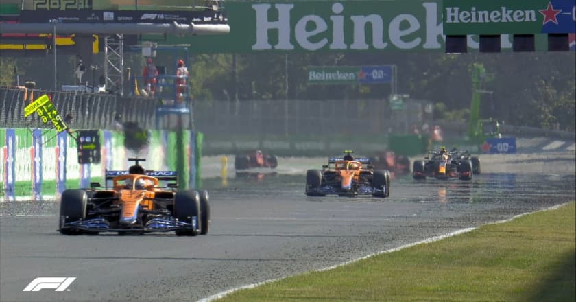 F1: Ricciardo vence GP de Monza após acidente entre Hamilton e Verstappen