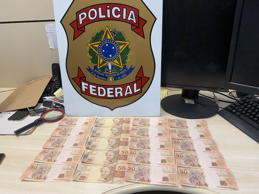 Policia Federal prende homem com notas falsas “quase verdadeiras no Paraná