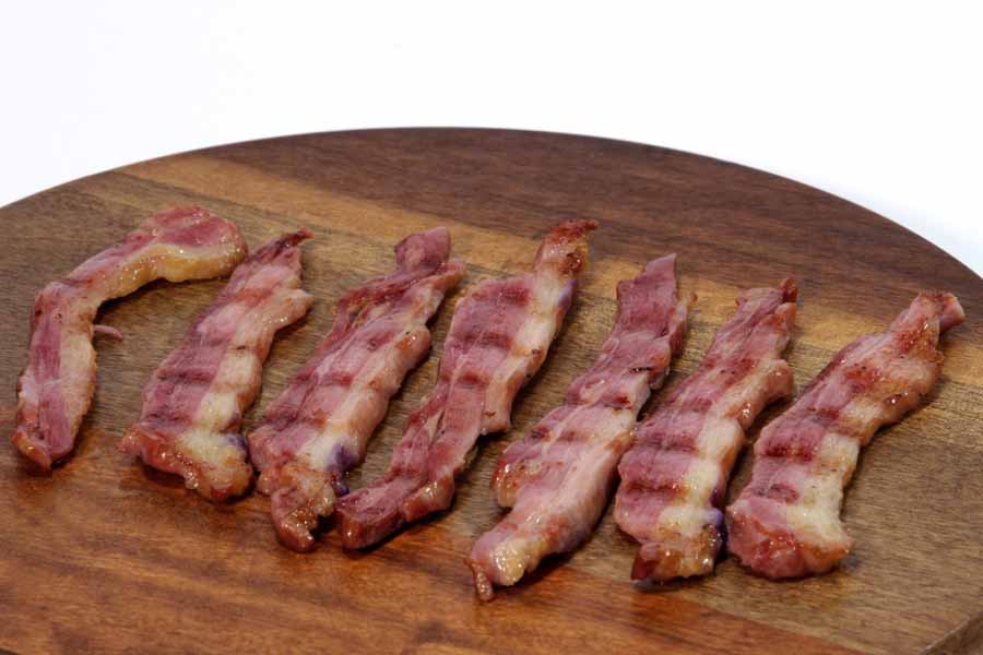 Bacon ovino produzido através do projeto Aprovinos - Foto: Paulo Lanzetta