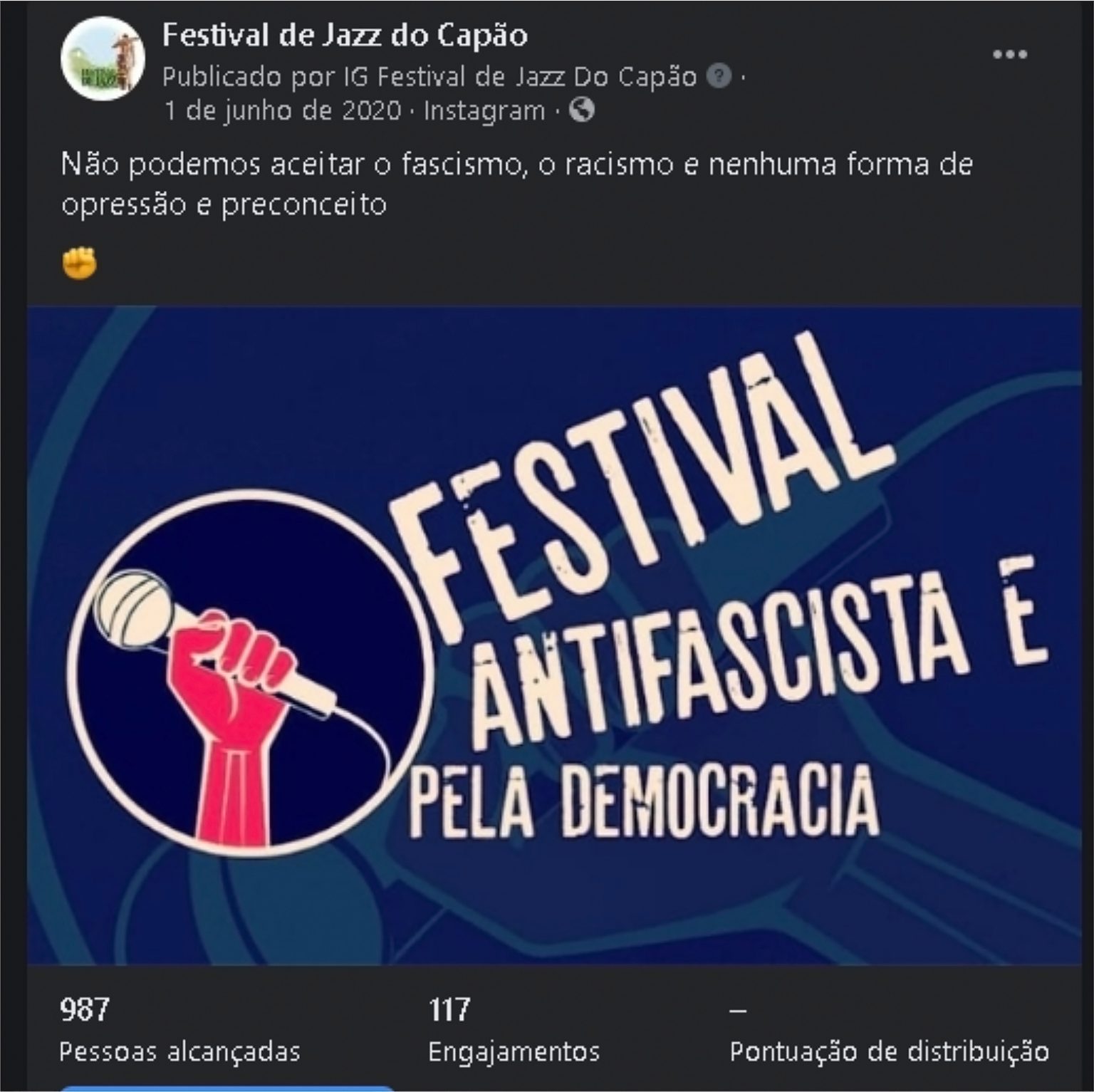 MPF denuncia autor de parecer contrário ao Festival de Jazz do Capão