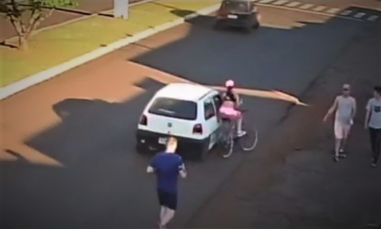 Motorista envolvido em assédio a ciclista é preso em Palmas (PR)