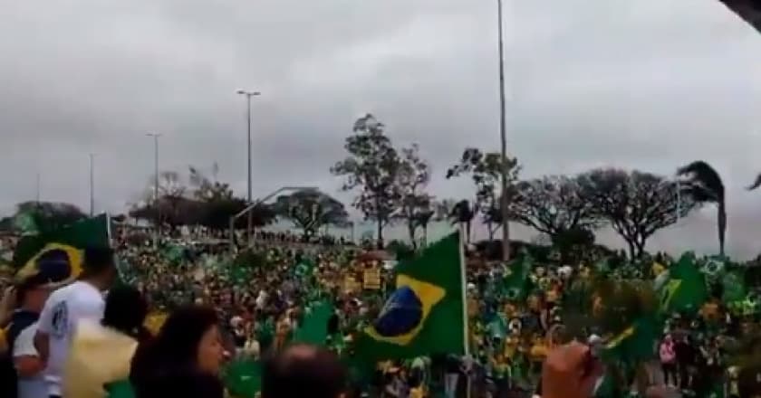manifestação Florianópolis