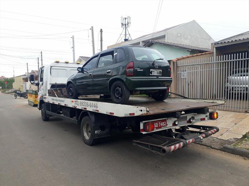Guarda Municipal apreende veículo com 110 multas por excesso de velocidade em Curitiba