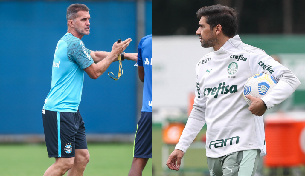 (Lucas Uebel/Grêmio e César Greco/Palmeiras)