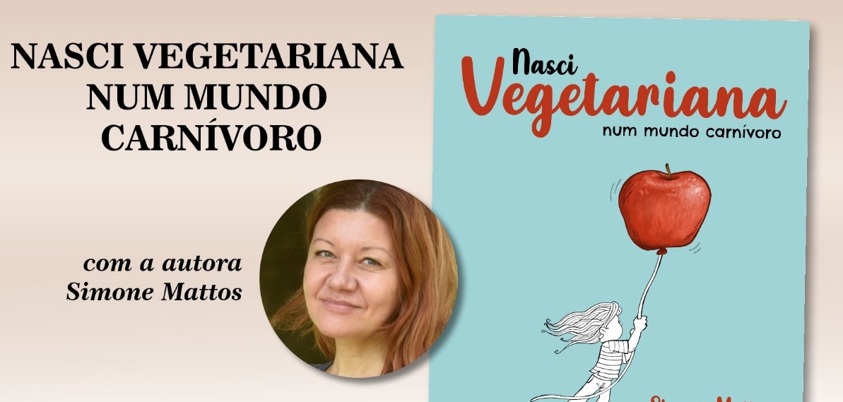Sábado terá manhã de autógrafos de livro sobre vegetarianismo