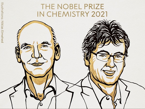Nobel de Química 2021 é concedido a Benjamin List e David W.C. MacMillan