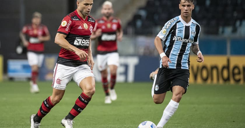 Grêmio busca empate contra o Flamengo e se complica na luta contra o rebaixamento