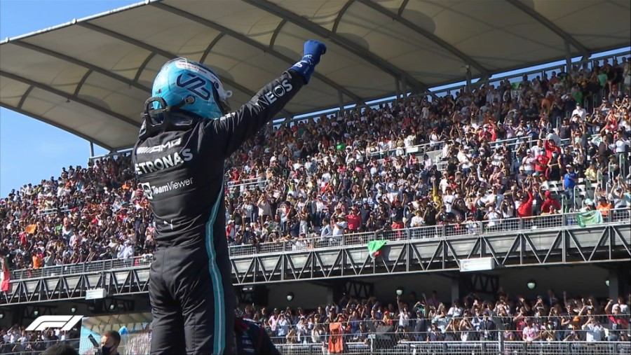 Bottas supera Hamilton e Verstappen e larga em 1º no GP do México de F1