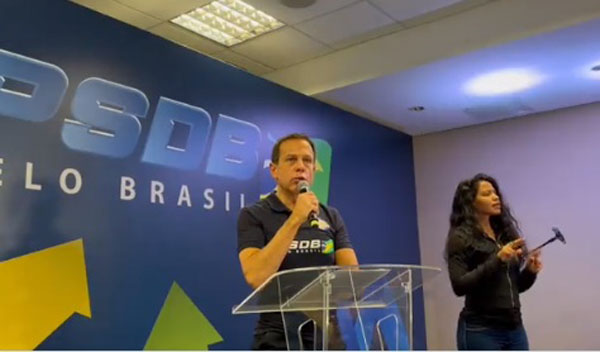 Doria marca conversas com Eduardo Leite e candidatos da terceira via