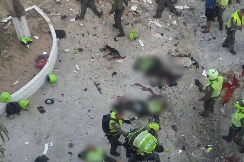 Atentado terrorista deixa três mortos em aeroporto na Colômbia