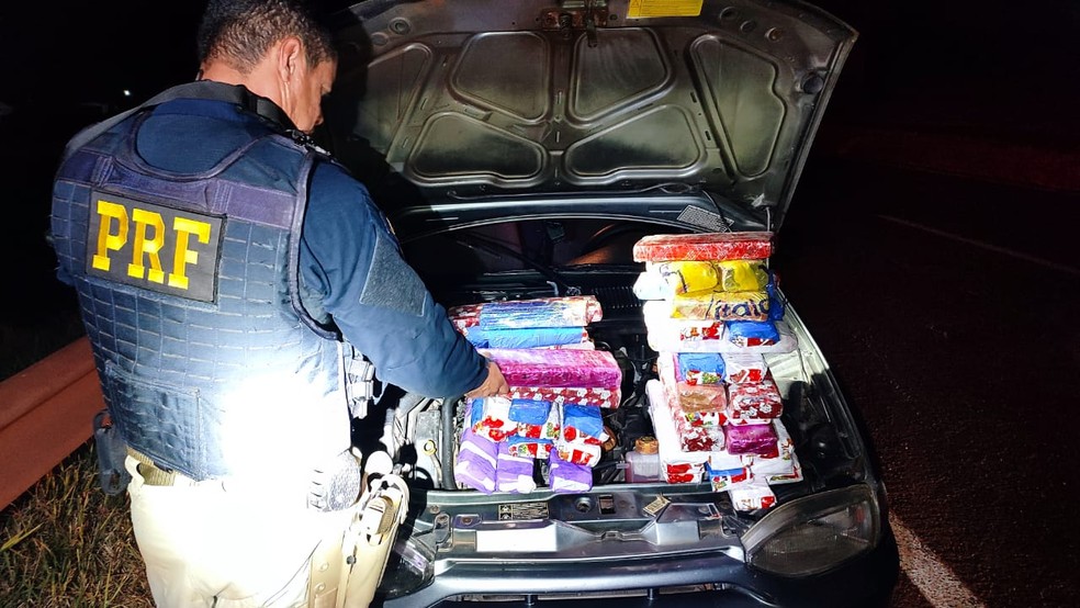 Ex-prefeito de Itaipulândia é preso transportando 34 quilos de maconha, diz PRF